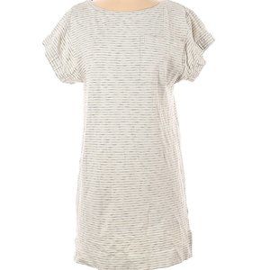 Haven Well Within TALBOTS extra Small XS gray striped Dress tee t-shirt